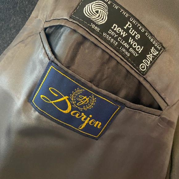 Big and Tall 100% Wool Men’s Coat - Picture 5 of 6